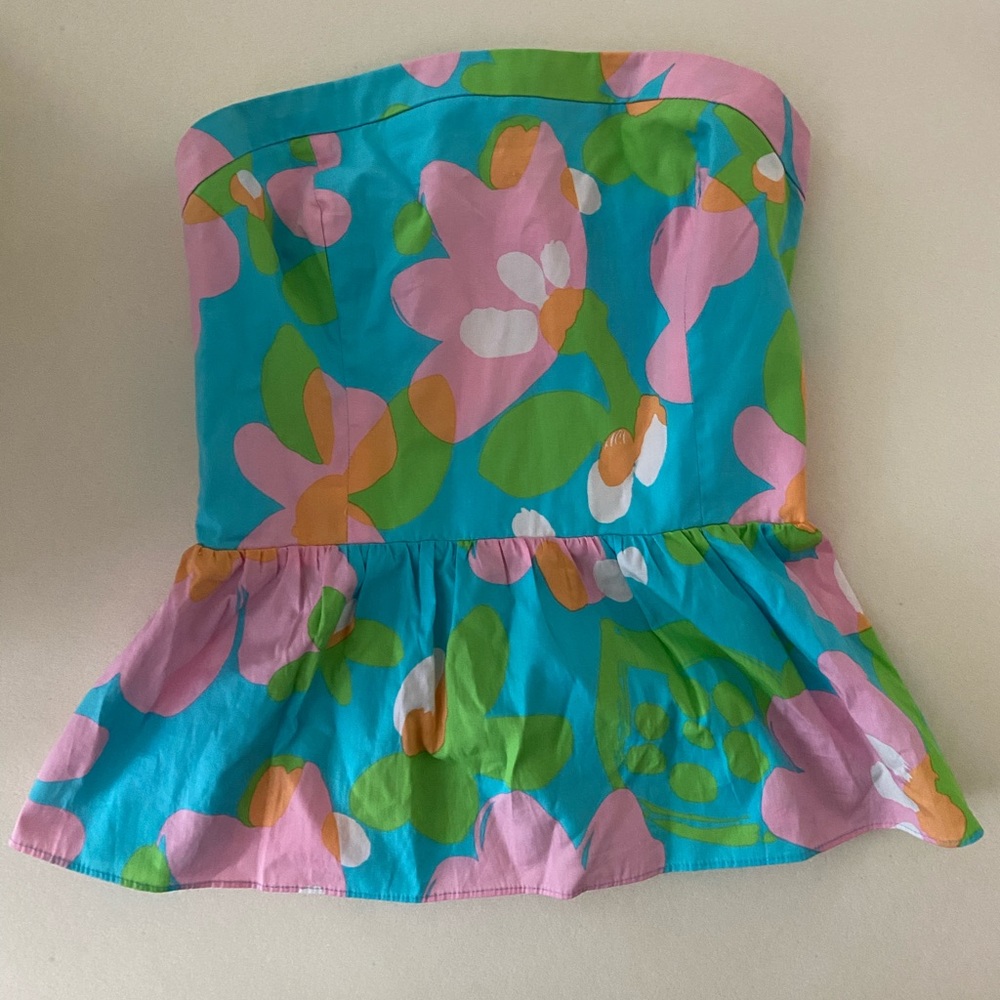 Lilly Pulitzer Strapless Top
